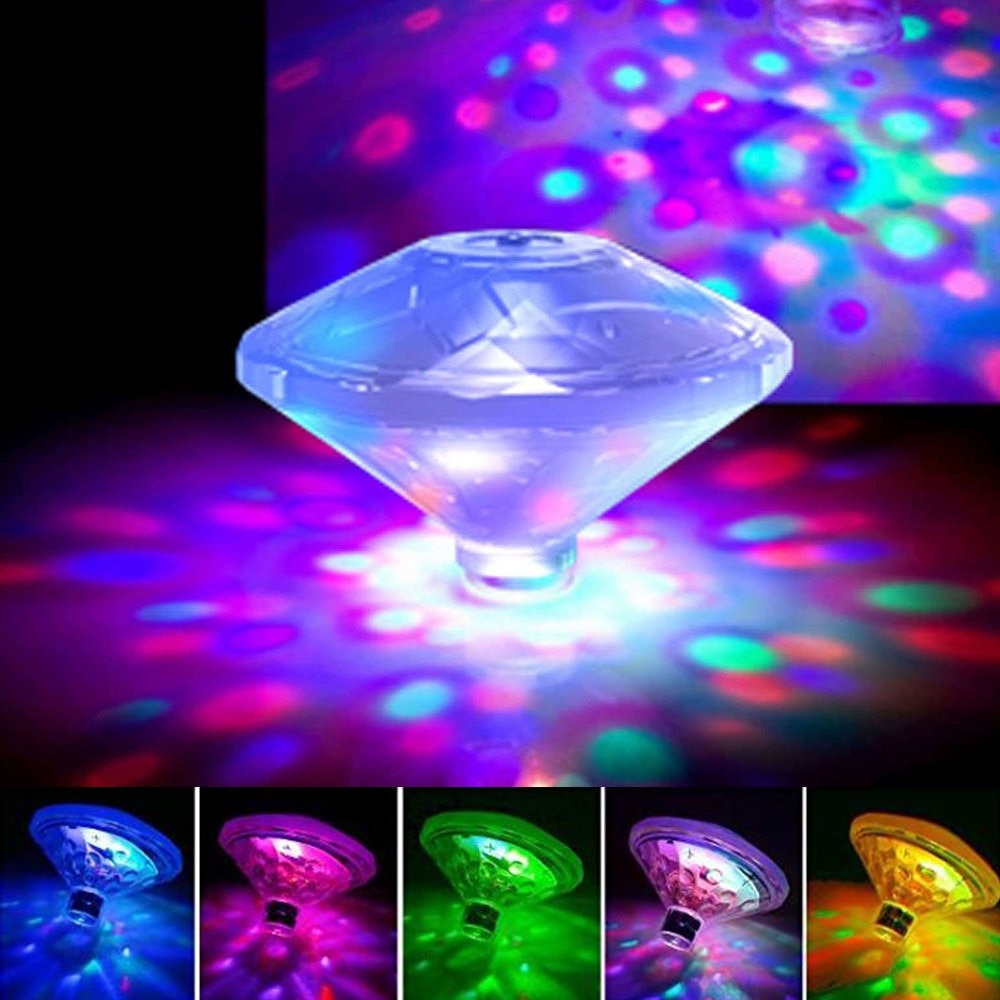Floating Underwater Light RGB Submersible LED Disco party