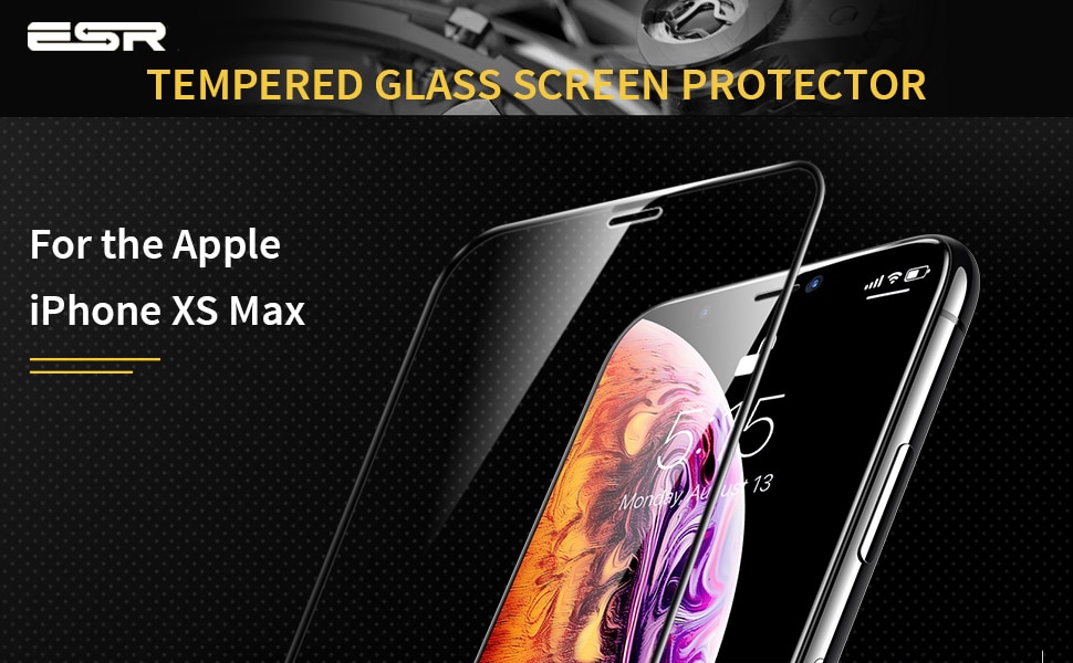 ESR for iPhone 12 Pro Max Screen Protector Tempered Glass for iPhone 13 Pro Max 11 Pro X XR XS Max 8 7 3D Full Cover Screen Film