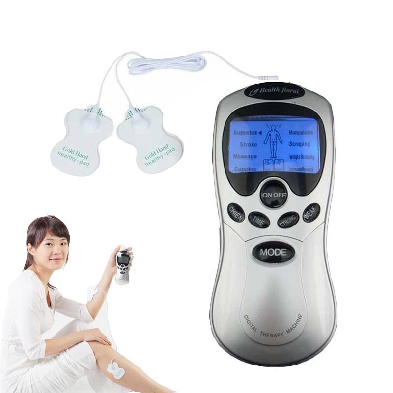 Neck Massager Back Electric TENS Foot Pain Body Massager Electro Muscle Electrotherapy Stimulator Therapy Massage Slimming Relax