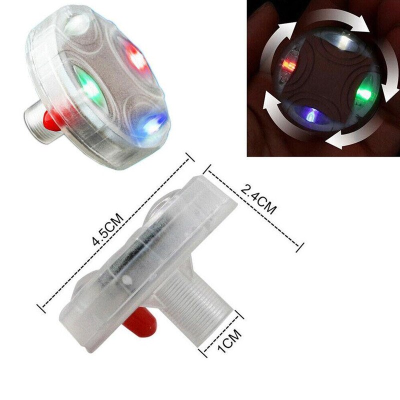 Solar Led Valve Cap Lights, Wheel Decoration Lights, Flashing Lights, Waterproof colorful For Car and Motorcycle Tire Lights