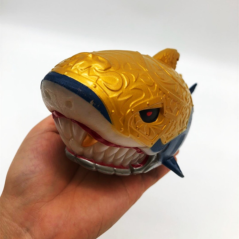 Treasure Sunken Golden Shark Action figure Dolls kids collection toy 7.5inch 25cm