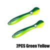 2pcs Green Yellow